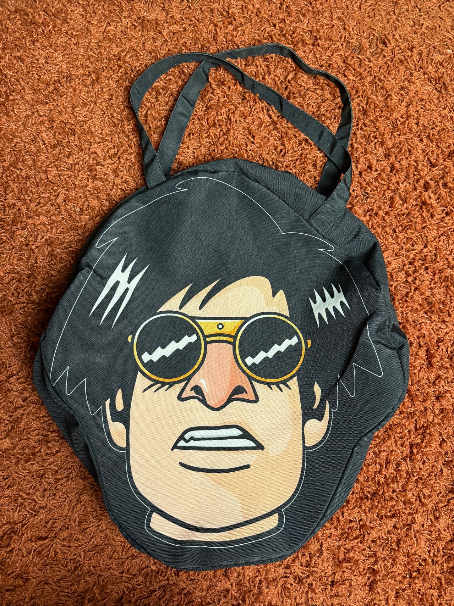Large Face Tote Bag