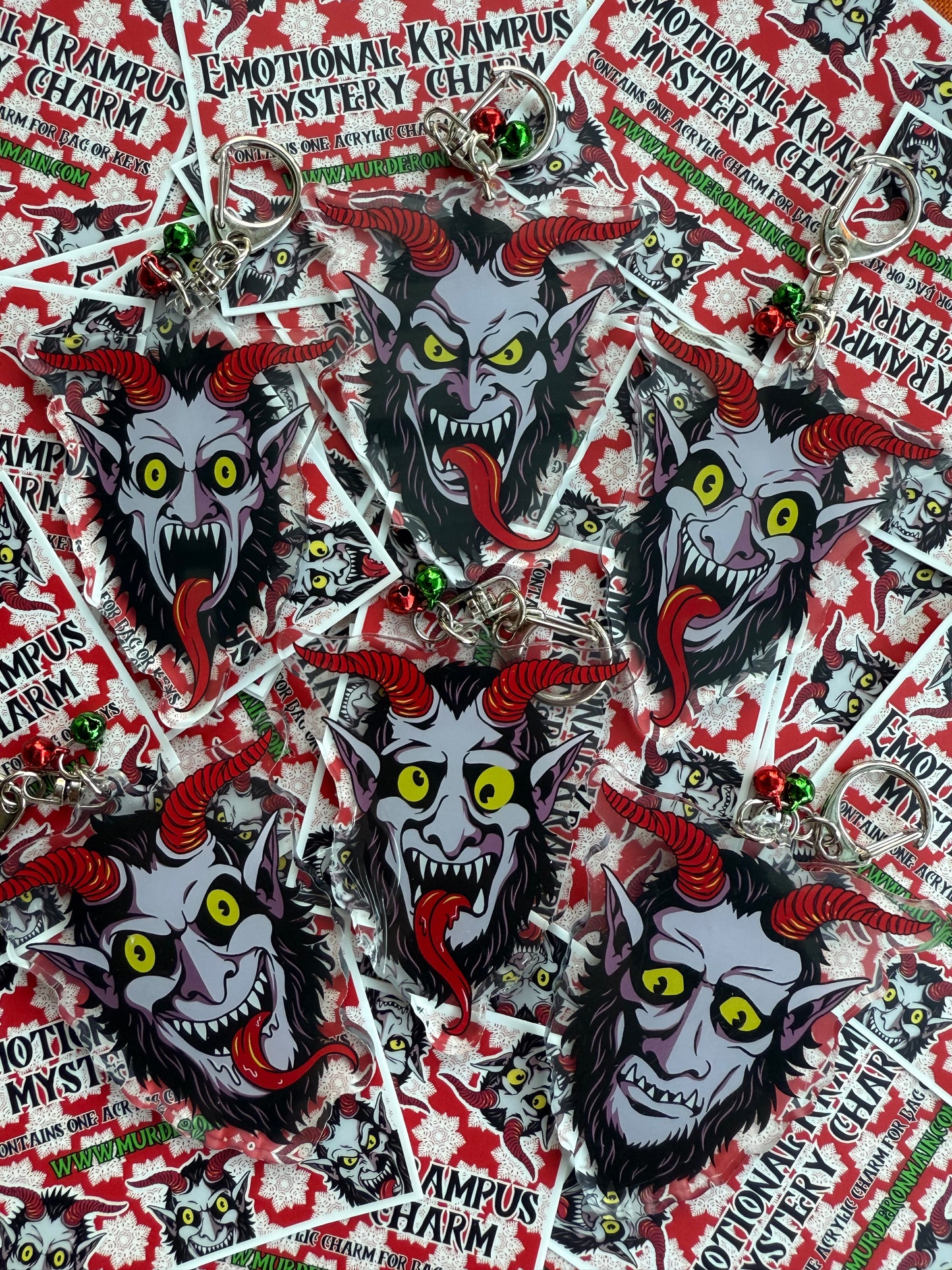Emtional Krampus Mystery Charm